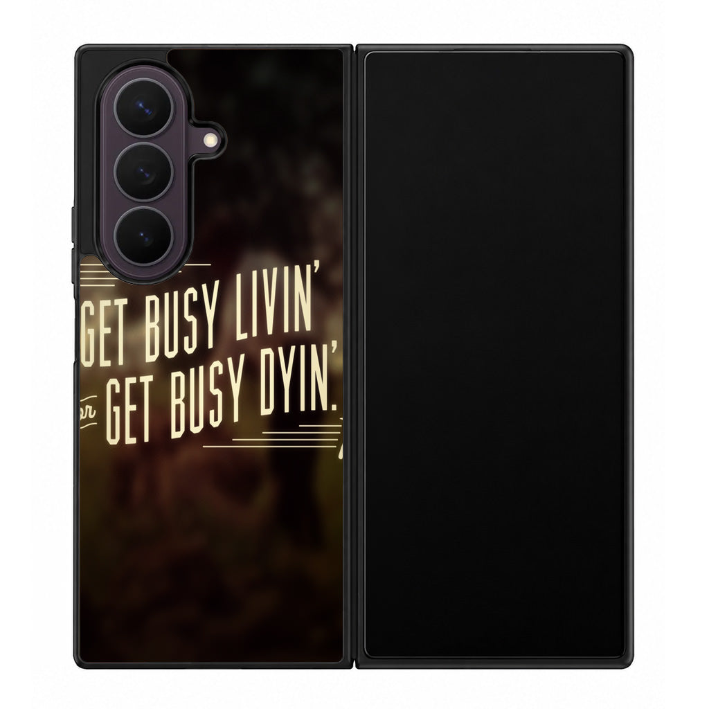 Get Living or Get Dying Samsung Galaxy Z Fold 8 Ultra Case