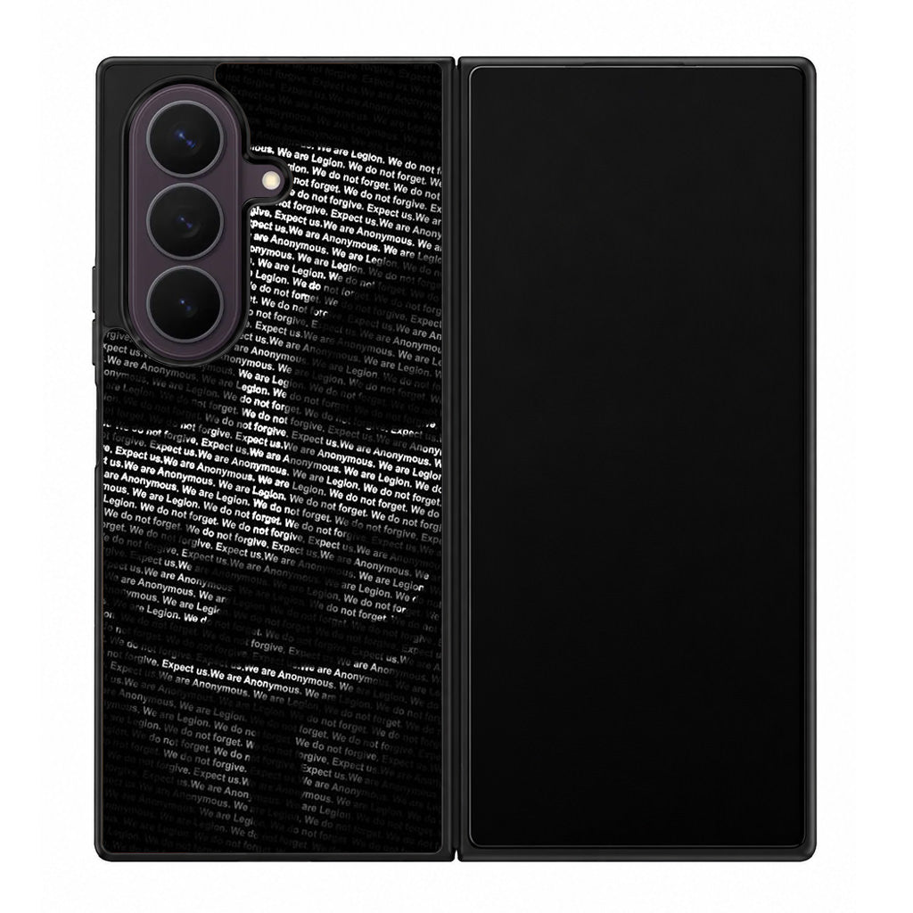 Guy Fawkes Mask Anonymous Samsung Galaxy Z Fold 8 Ultra Case