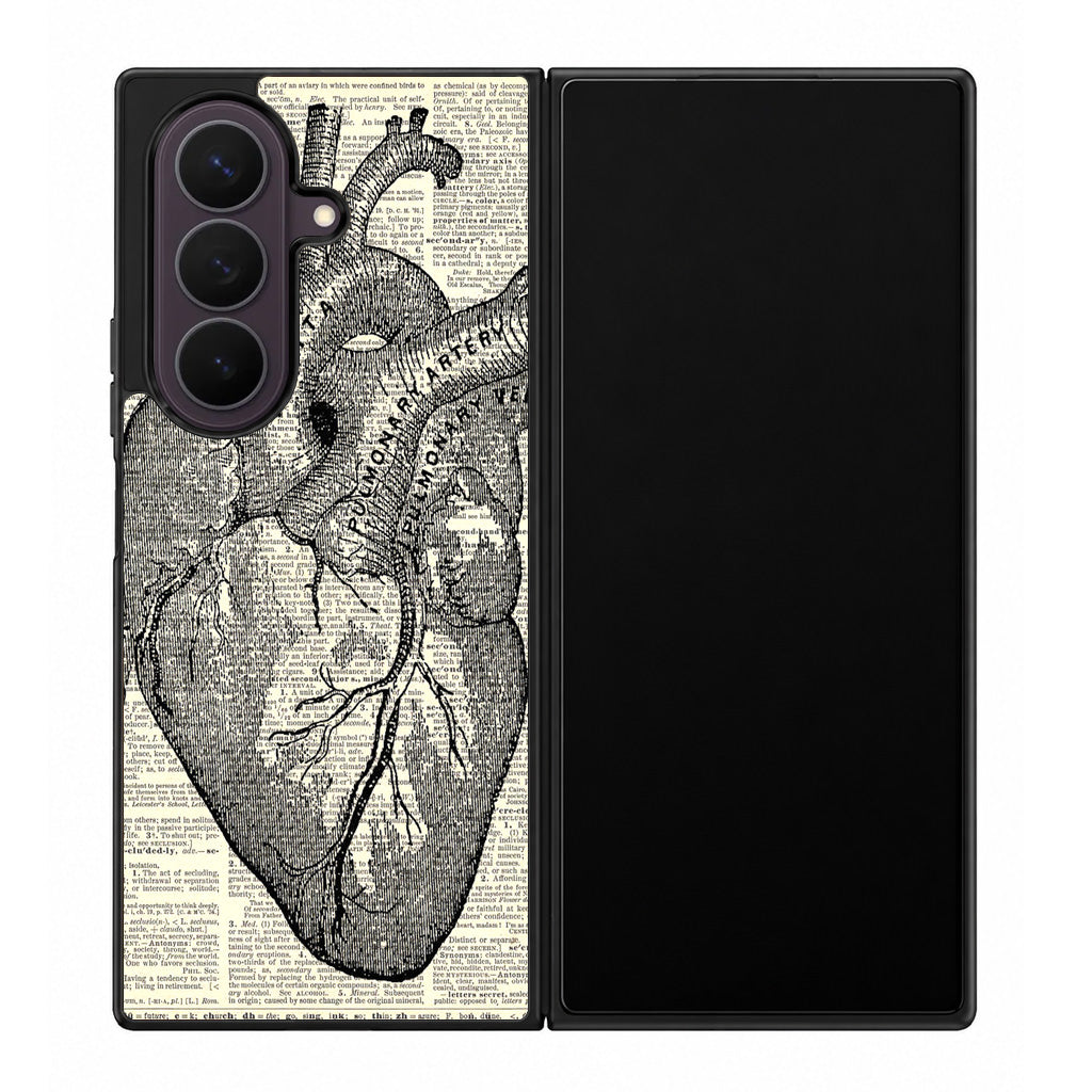 Heart Book Art Samsung Galaxy Z Fold 8 Ultra Case
