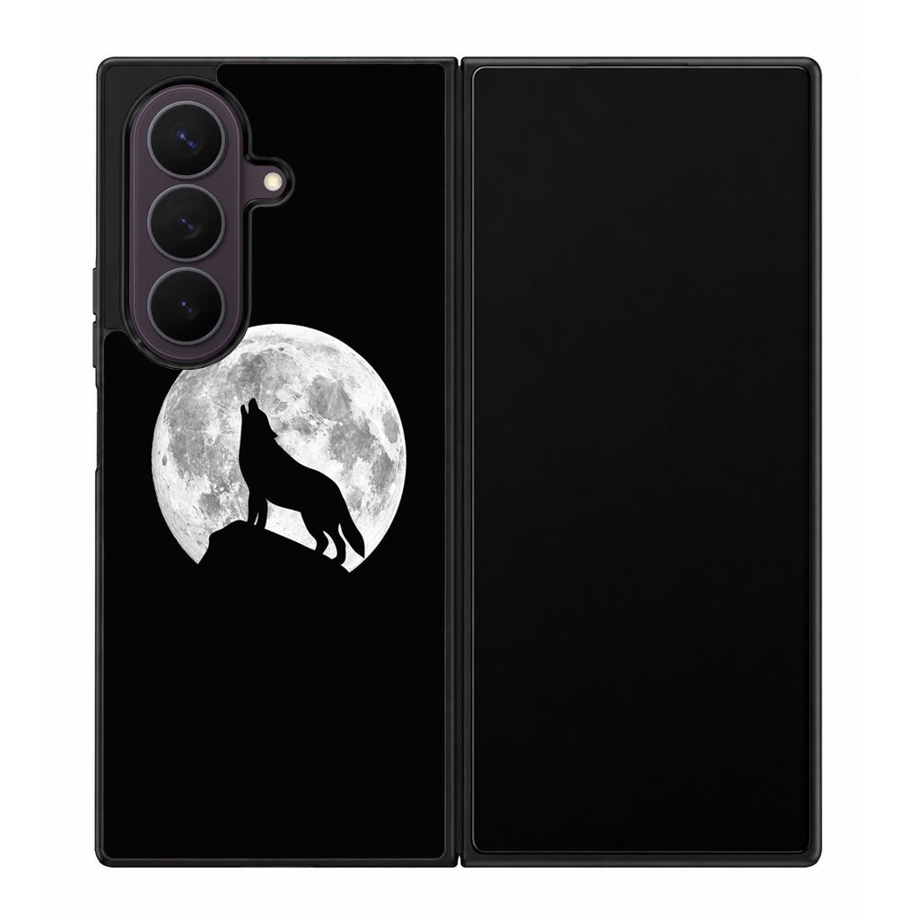 Howling Night Wolves Samsung Galaxy Z Fold 8 Ultra Case