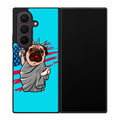 Independence Day Pug Samsung Galaxy Z Fold 8 Ultra Case
