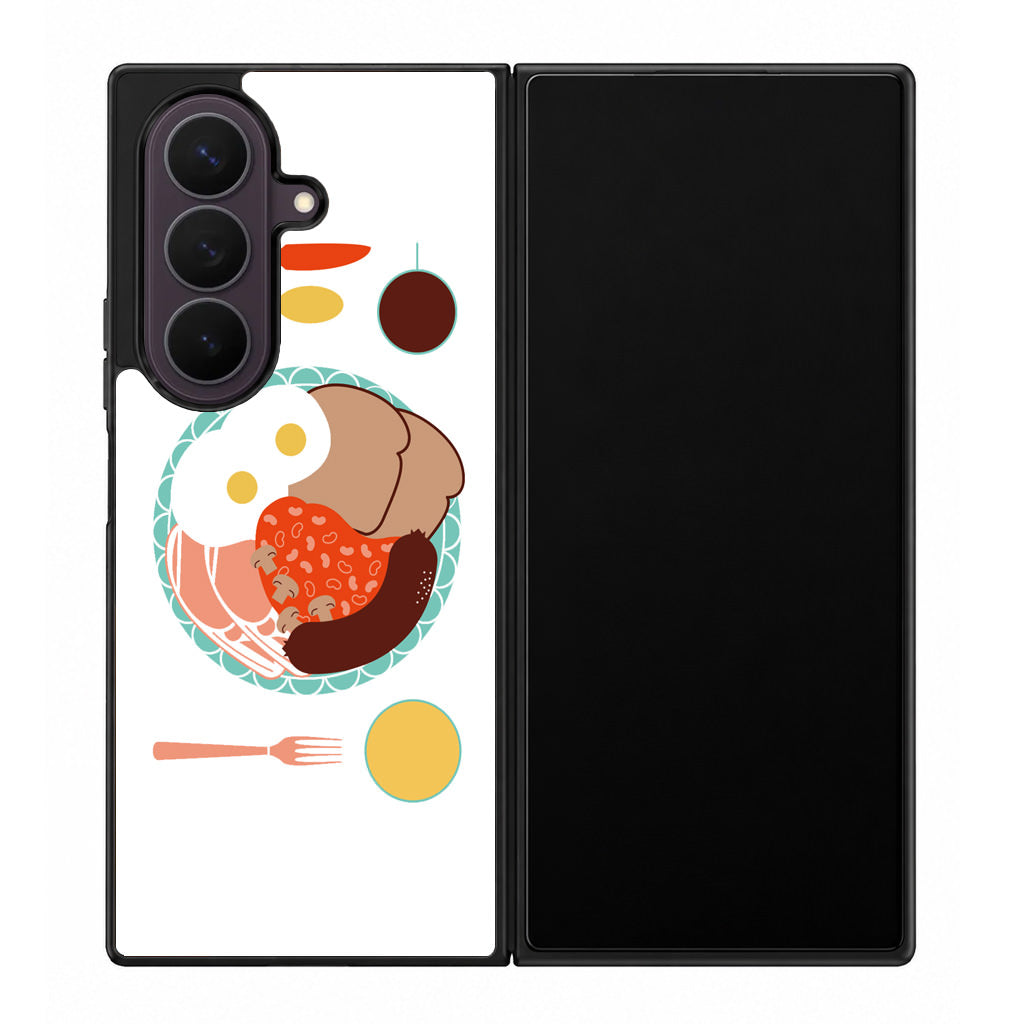 London Breakfast Samsung Galaxy Z Fold 8 Ultra Case