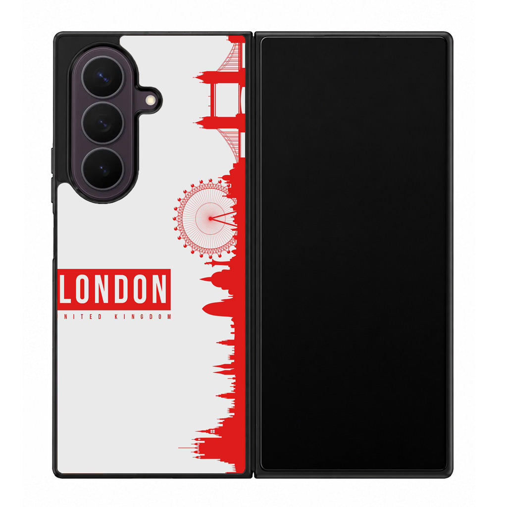 London Vector Samsung Galaxy Z Fold 8 Ultra Case