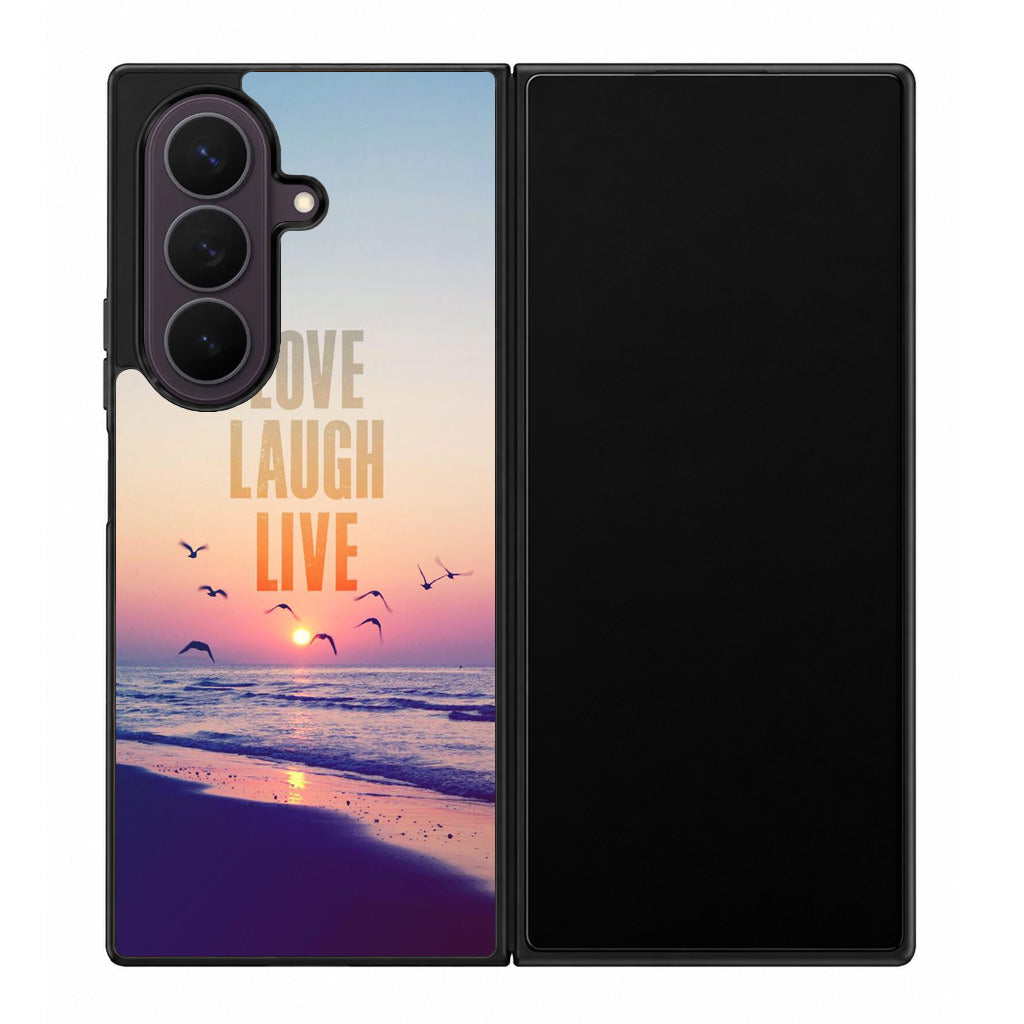 Love Laugh Live Samsung Galaxy Z Fold 8 Ultra Case
