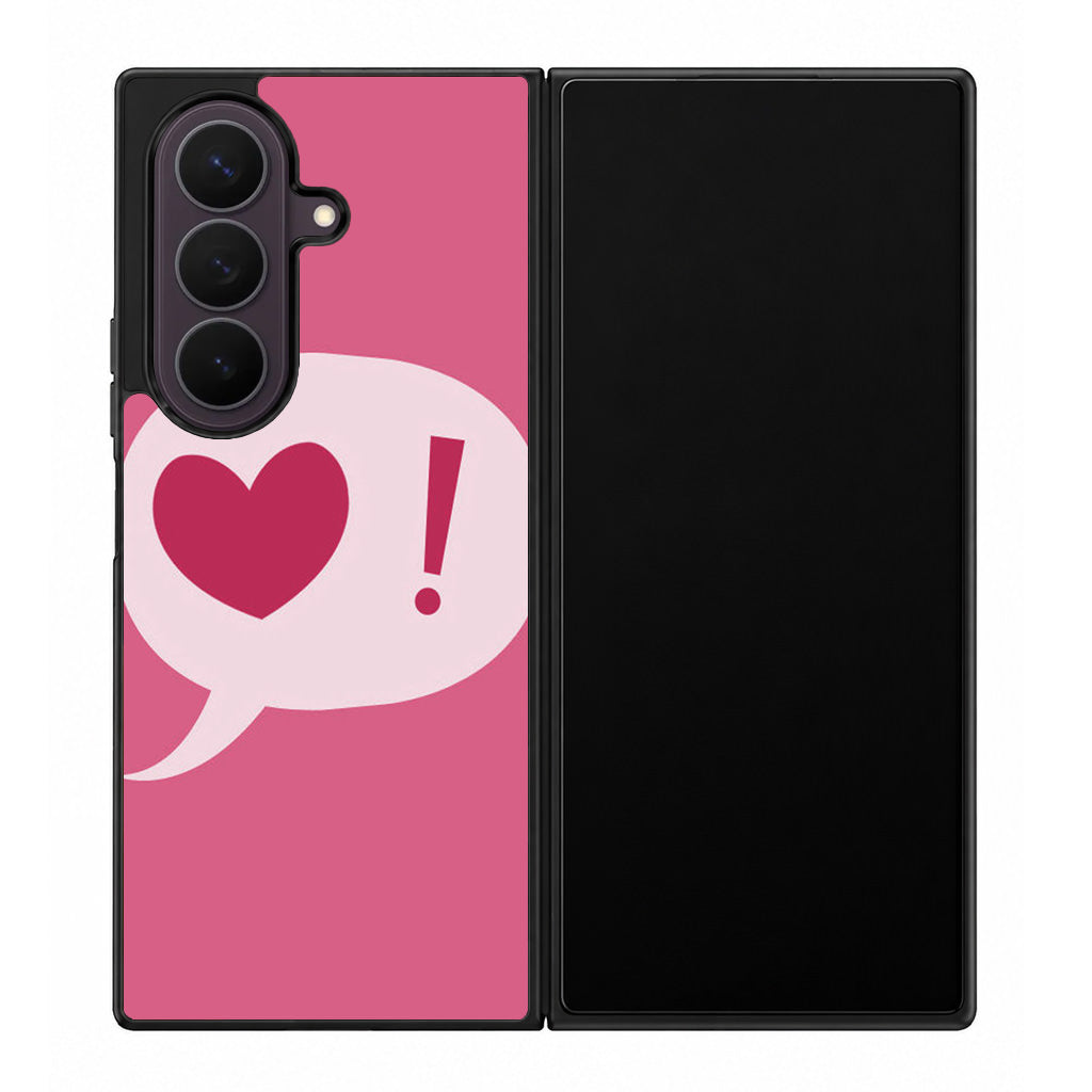 Love Pink Samsung Galaxy Z Fold 8 Ultra Case