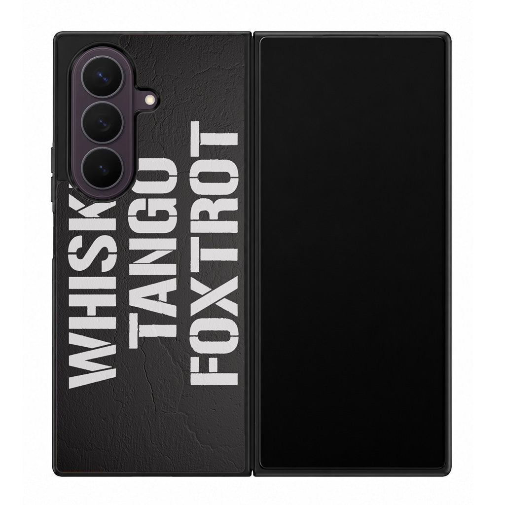 Military Signal Code Samsung Galaxy Z Fold 8 Ultra Case