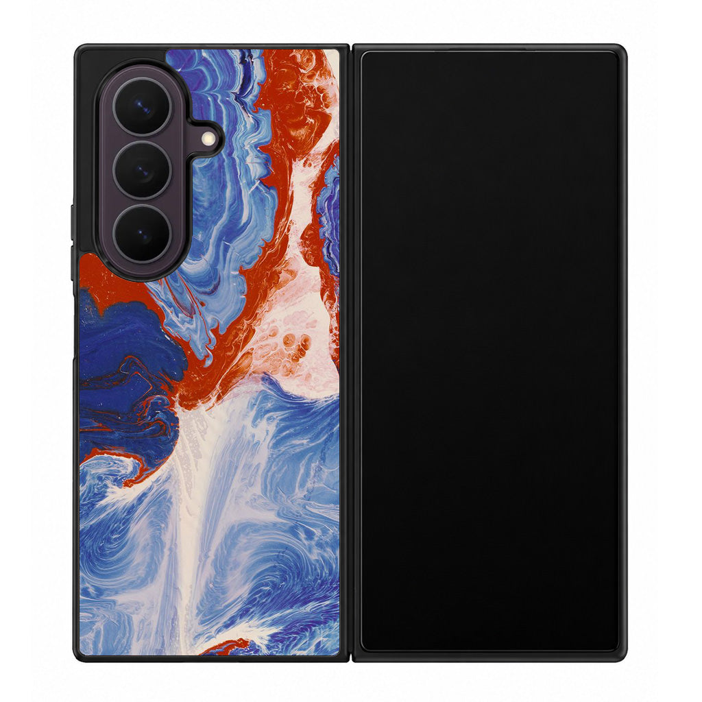 Mixed Paint Art Samsung Galaxy Z Fold 8 Ultra Case