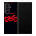 Motorcycle Red Art Samsung Galaxy Z Fold 8 Ultra Case