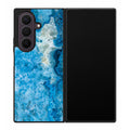 Navy Blue Marble Samsung Galaxy Z Fold 8 Ultra Case
