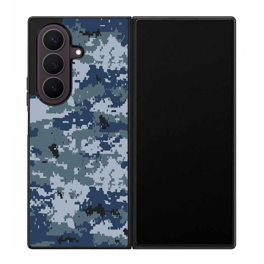 Navy Camo Samsung Galaxy Z Fold 8 Ultra Case