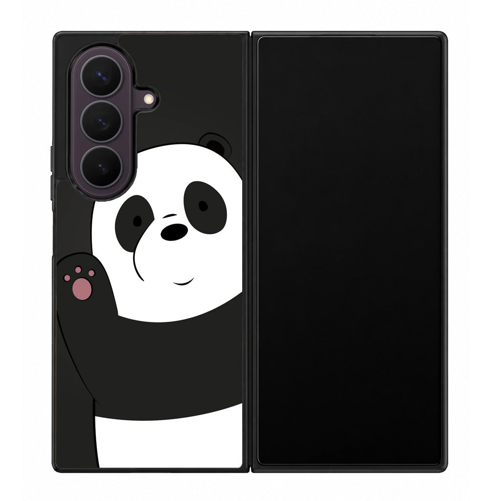 Pan Pan We Bare Bears Samsung Galaxy Z Fold 8 Ultra Case