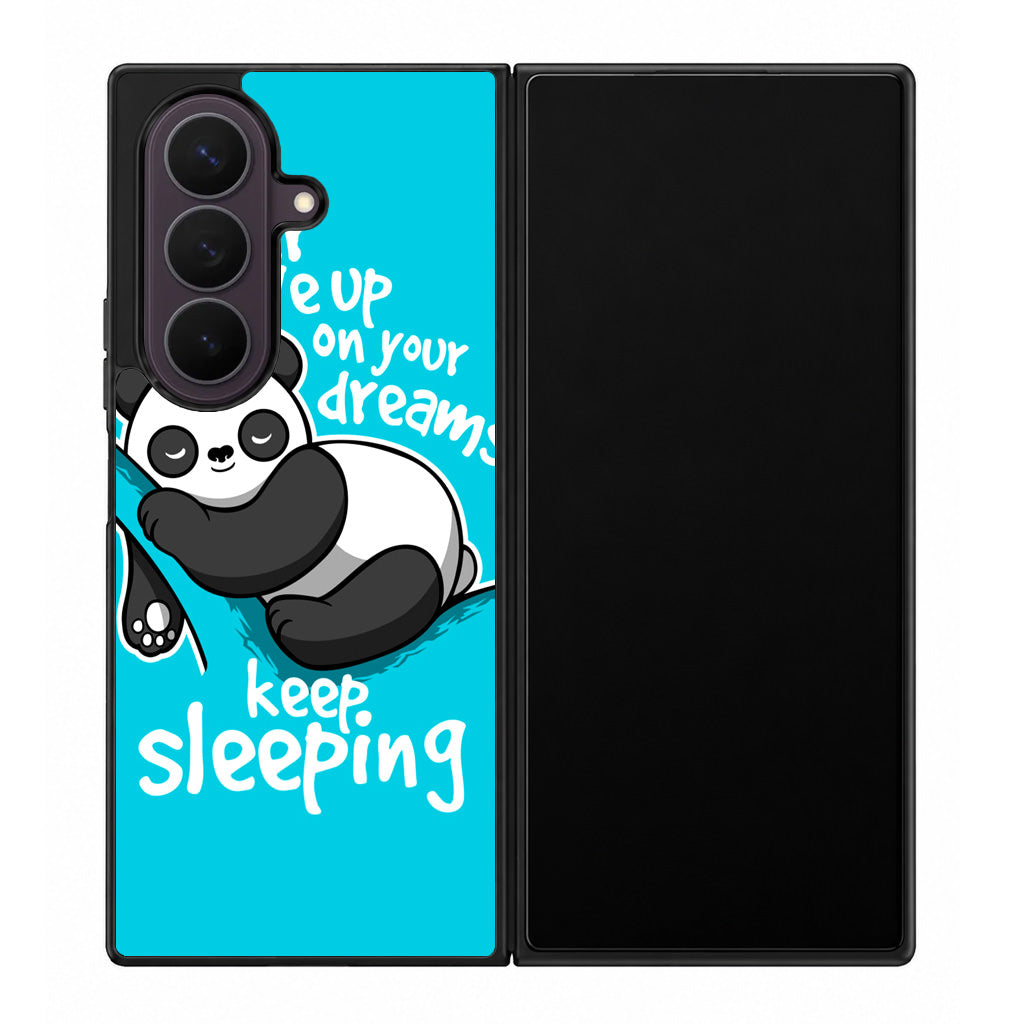 Panda Keep Sleeping Samsung Galaxy Z Fold 8 Ultra Case