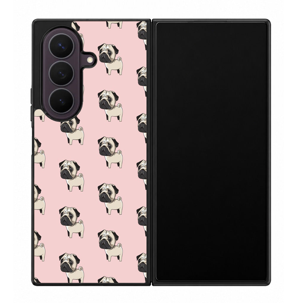 Pugs Pattern Samsung Galaxy Z Fold 8 Ultra Case