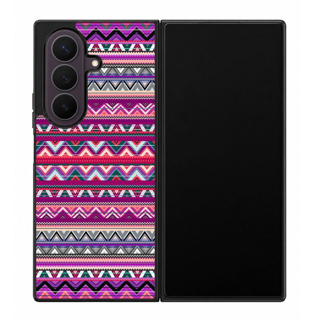 Purple Aztec Art Samsung Galaxy Z Fold 8 Ultra Case
