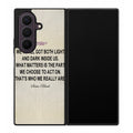 Sirius Black Quote Samsung Galaxy Z Fold 8 Ultra Case