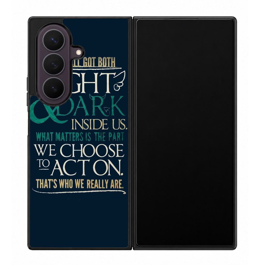 Sirius Black Quotes Samsung Galaxy Z Fold 8 Ultra Case