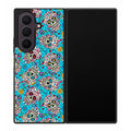 Skull Floral Sugar Samsung Galaxy Z Fold 8 Ultra Case