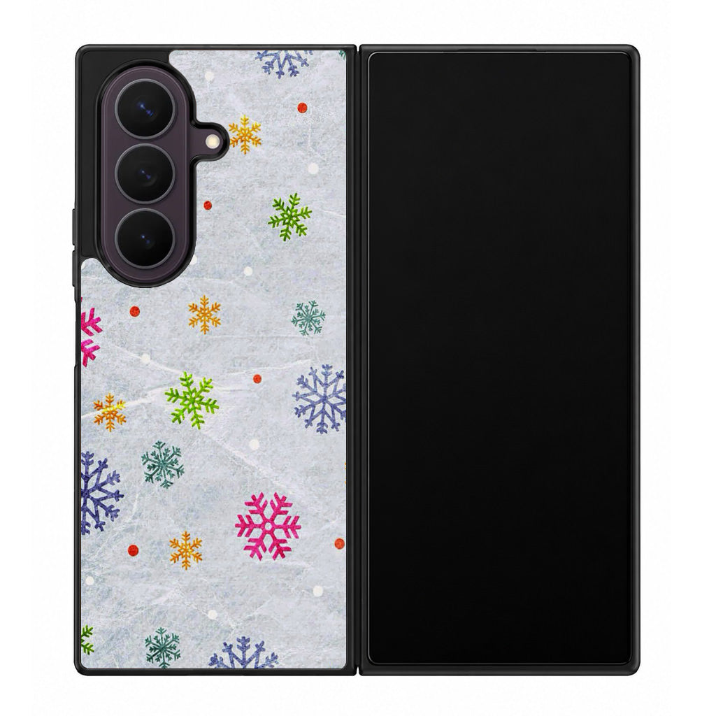 Snowflake Samsung Galaxy Z Fold 8 Ultra Case