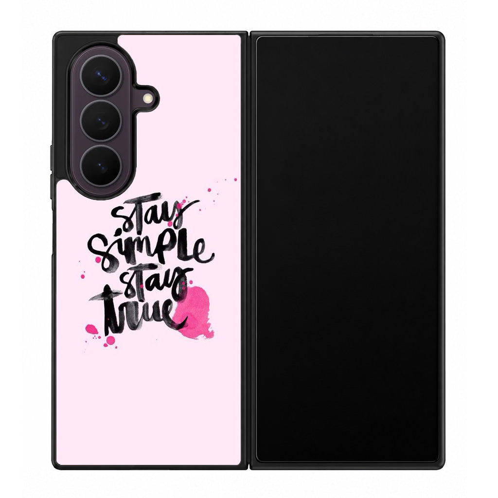 Stay Simple Stay True Samsung Galaxy Z Fold 8 Ultra Case