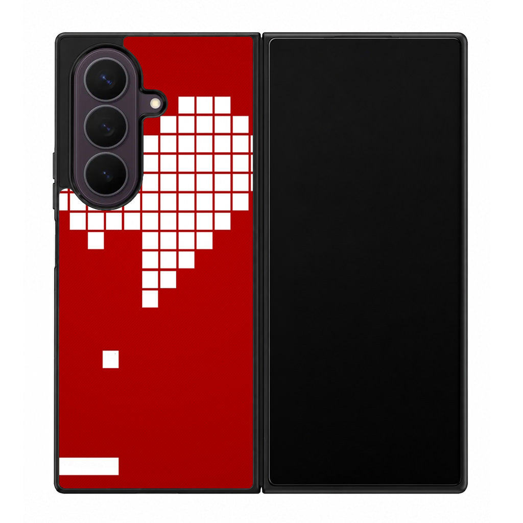 Tetris Heart Samsung Galaxy Z Fold 8 Ultra Case