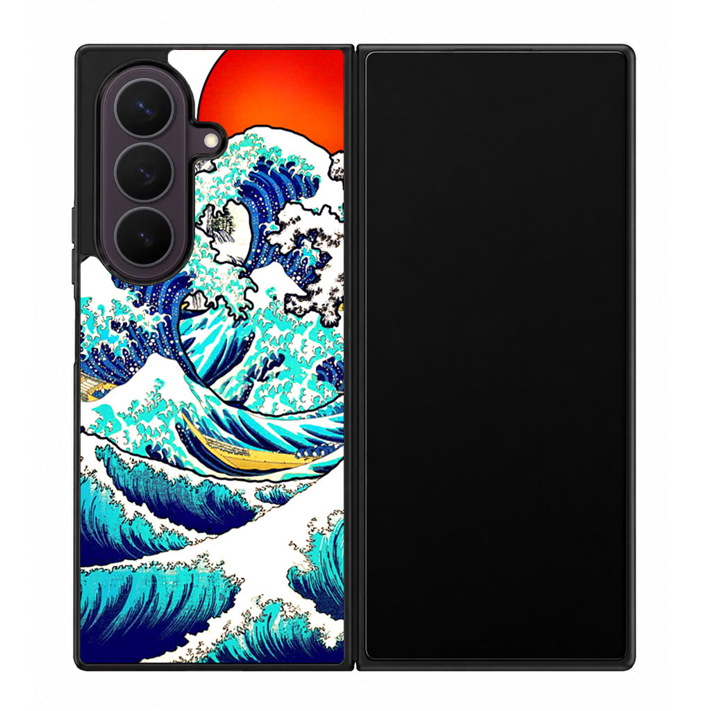 The Great Wave off Kanagawa Samsung Galaxy Z Fold 8 Ultra Case