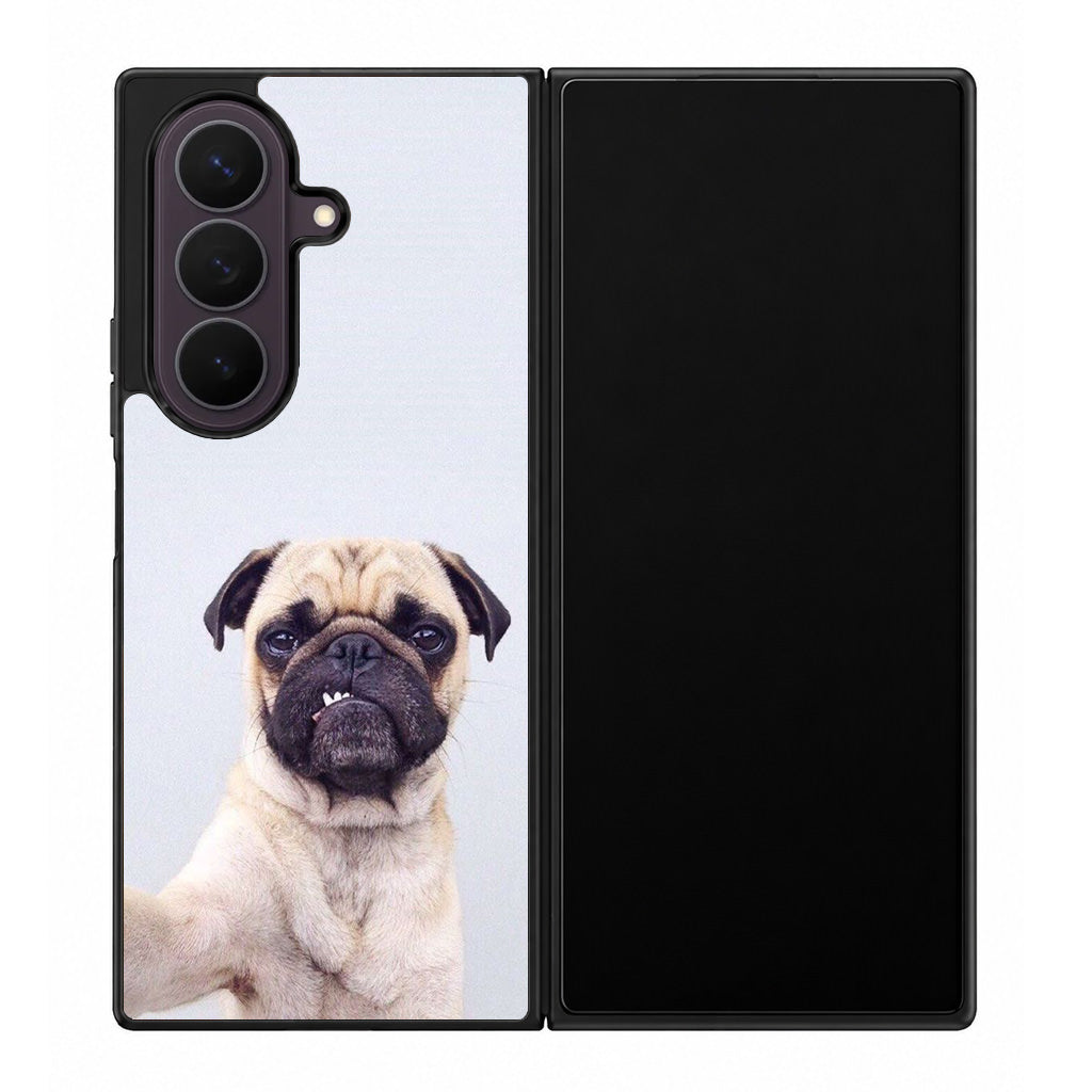 The Selfie Pug Samsung Galaxy Z Fold 8 Ultra Case