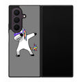Unicorn Dabbing Grey Samsung Galaxy Z Fold 8 Ultra Case