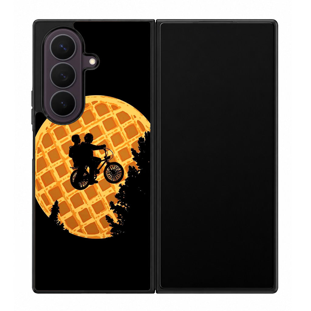 Waffle Moon Stranger Things Samsung Galaxy Z Fold 8 Ultra Case