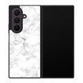 White Marble Samsung Galaxy Z Fold 8 Ultra Case