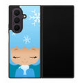 Winter Afro Girl Samsung Galaxy Z Fold 8 Ultra Case