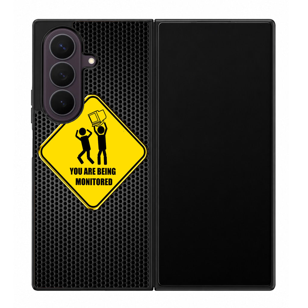 You Are Being Monitored Samsung Galaxy Z Fold 8 Ultra Case