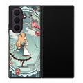 Alice And Cheshire Cat Poster Samsung Galaxy Z Fold 8 Ultra Case