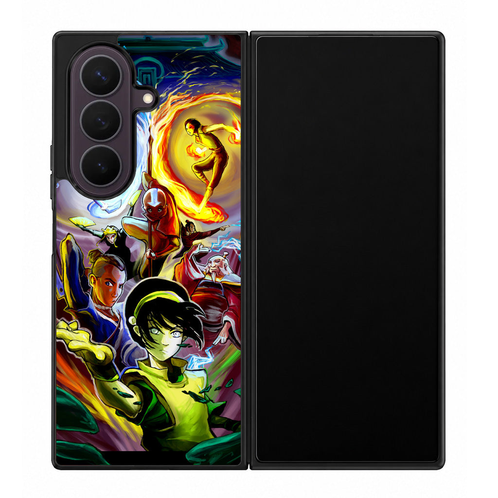 Avatar The Last Airbender Characters Samsung Galaxy Z Fold 8 Ultra Case