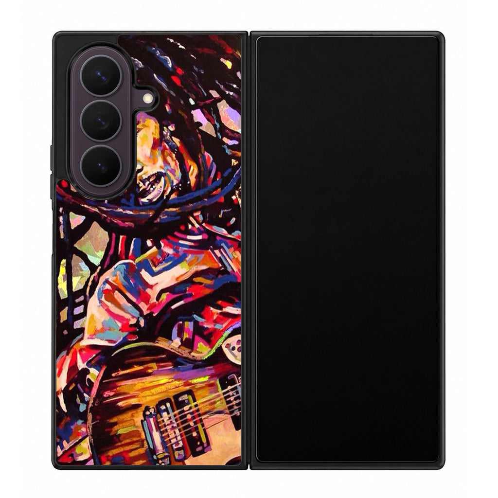 Bob Marley Art Samsung Galaxy Z Fold 8 Ultra Case