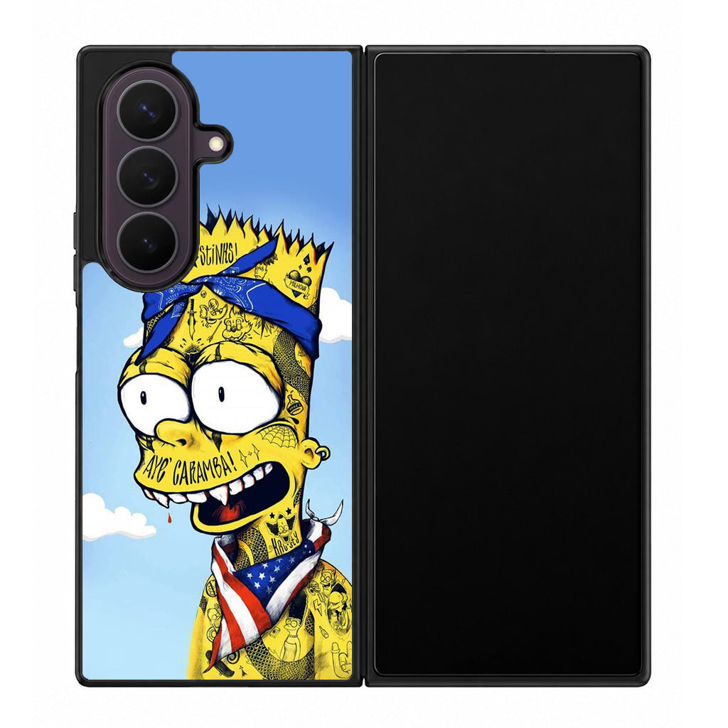 Bootleg Bart Samsung Galaxy Z Fold 8 Ultra Case
