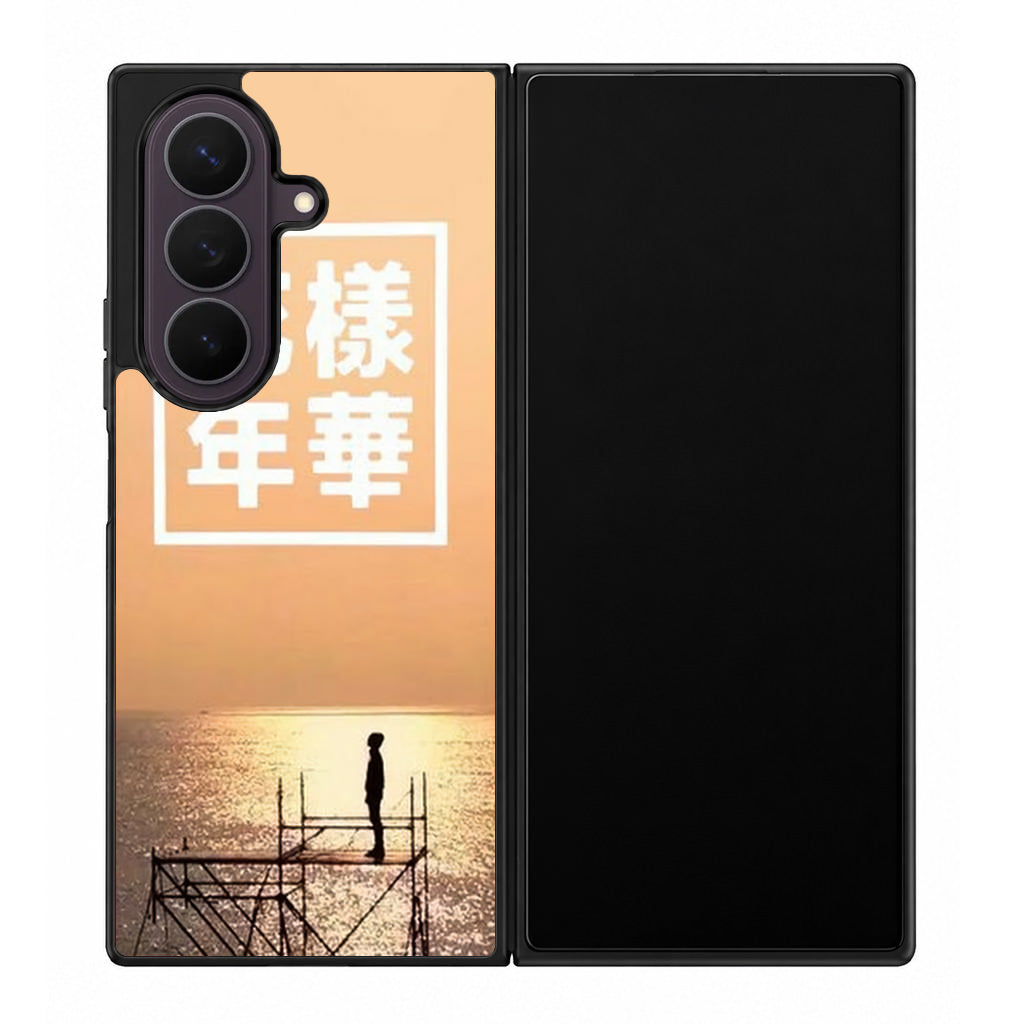 BTS Butterfly Cover Samsung Galaxy Z Fold 8 Ultra Case