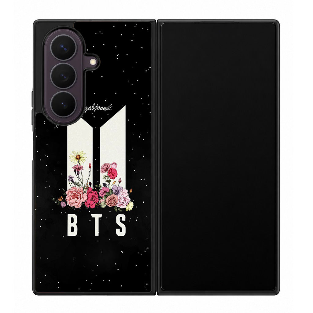 BTS Flower Samsung Galaxy Z Fold 8 Ultra Case