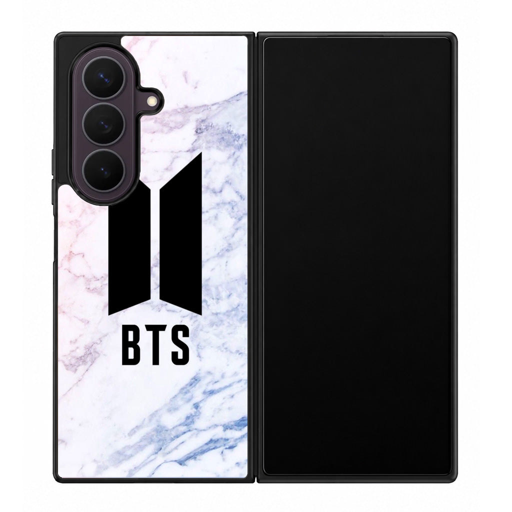 BTS Marble Samsung Galaxy Z Fold 8 Ultra Case