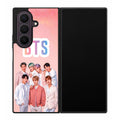 BTS Member in Pink Samsung Galaxy Z Fold 8 Ultra Case