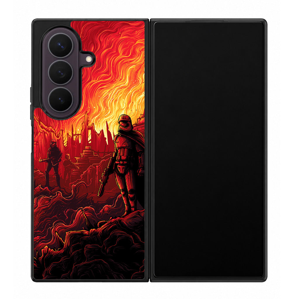 Captain Phasma Art Samsung Galaxy Z Fold 8 Ultra Case