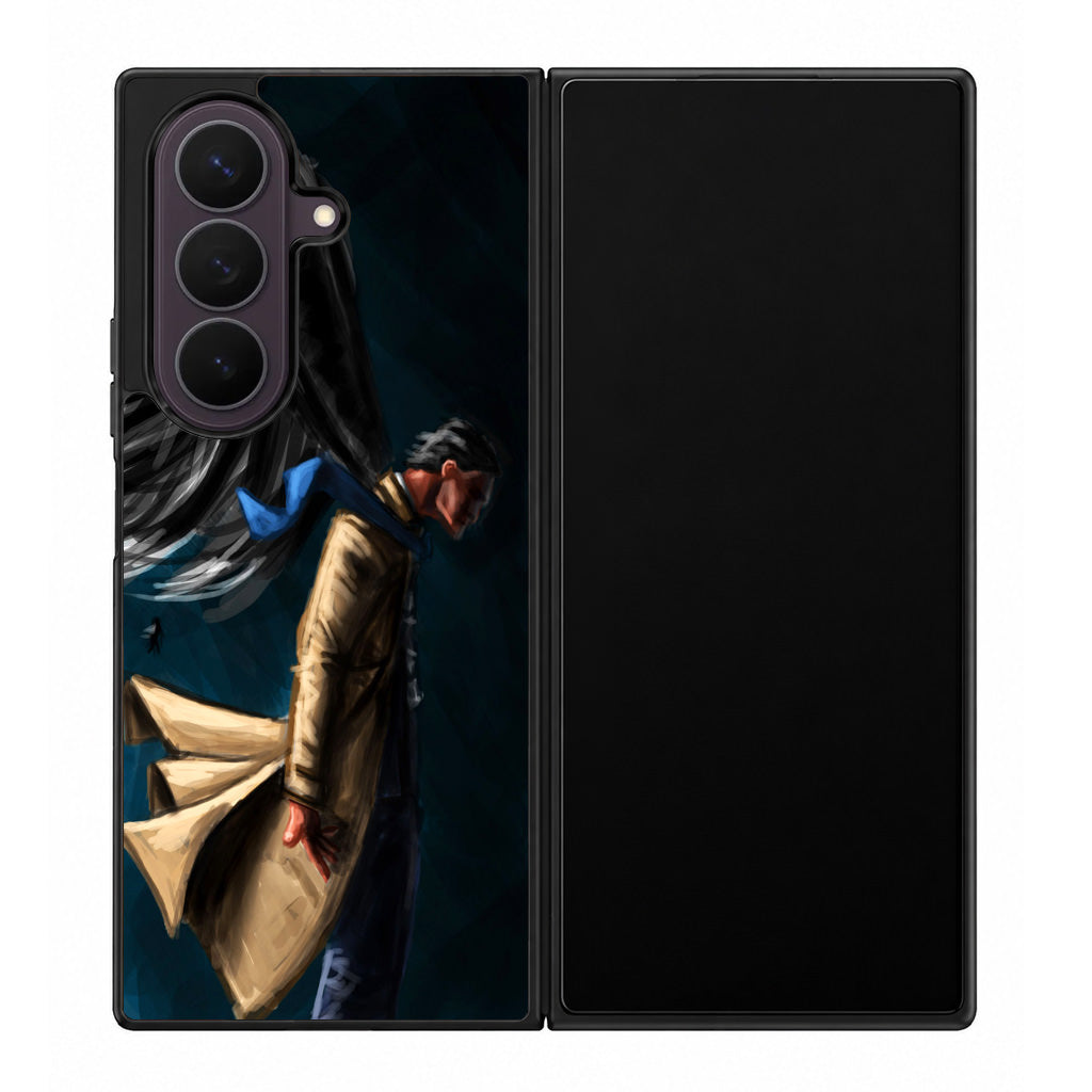 Castiel Supernatural Art Samsung Galaxy Z Fold 8 Ultra Case