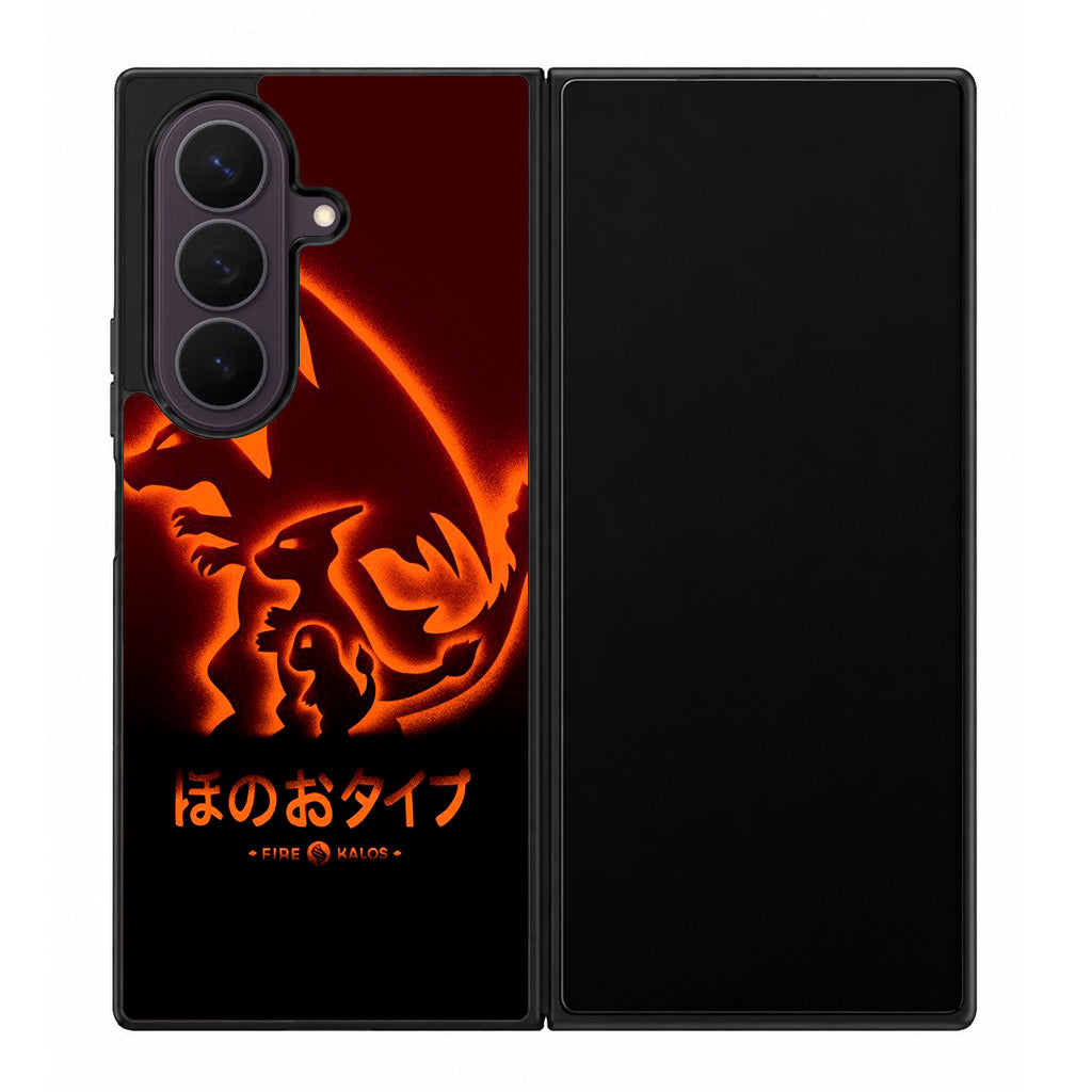Charmander Charizard Samsung Galaxy Z Fold 8 Ultra Case