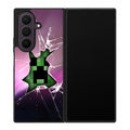 Creeper Glass Broken Violet Samsung Galaxy Z Fold 8 Ultra Case