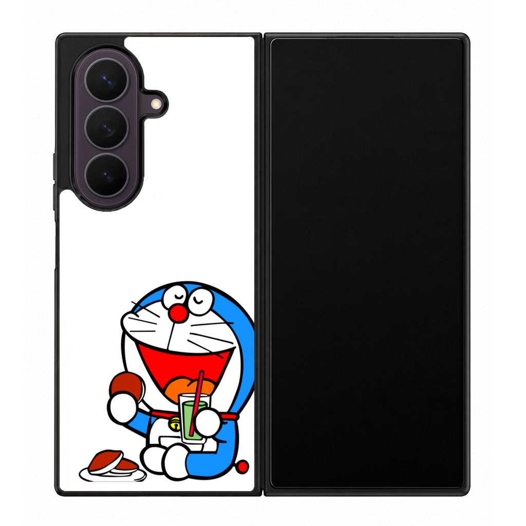 Doraemon Minimalism Samsung Galaxy Z Fold 8 Ultra Case