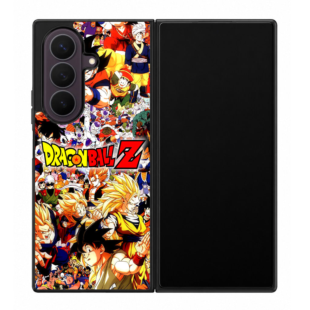 Dragon Ball Z All Characters Samsung Galaxy Z Fold 8 Ultra Case