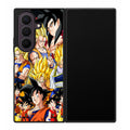 Dragon Ball Z Son Goku Transformation Samsung Galaxy Z Fold 8 Ultra Case