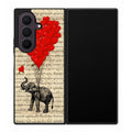 Elephant And Heart Samsung Galaxy Z Fold 8 Ultra Case