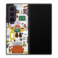 Friends TV Show Central Perk Sticker Samsung Galaxy Z Fold 8 Ultra Case
