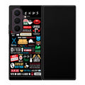 Friends TV Show Quotes Poster Samsung Galaxy Z Fold 8 Ultra Case