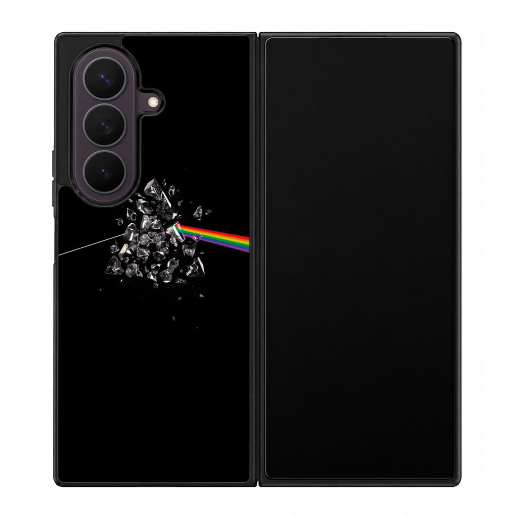 Glass Broken Light Refraction Samsung Galaxy Z Fold 8 Ultra Case
